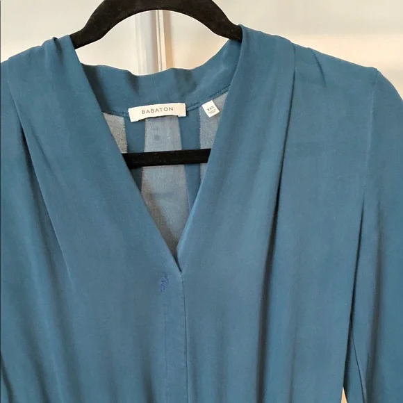 Babaton Teal FRANCISCO DRESS - Picture 5 of 6